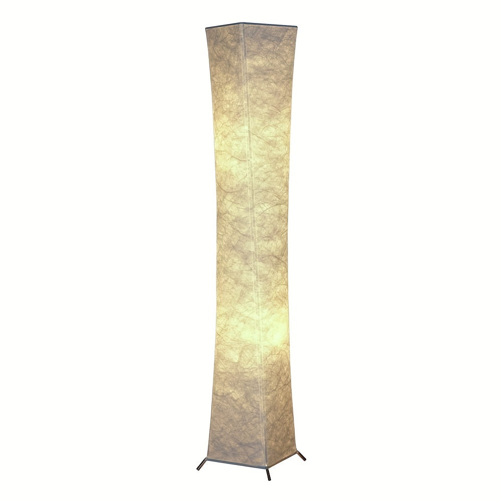 Soft Light Floor Lamp, Simple Design, USB Modern Ultra-thin Warm Light 3000K LED Tyvek Fabric Lampshade, LED Soft Light Strip, Living Room, Bedroom, E-sport Room Desk Lamp